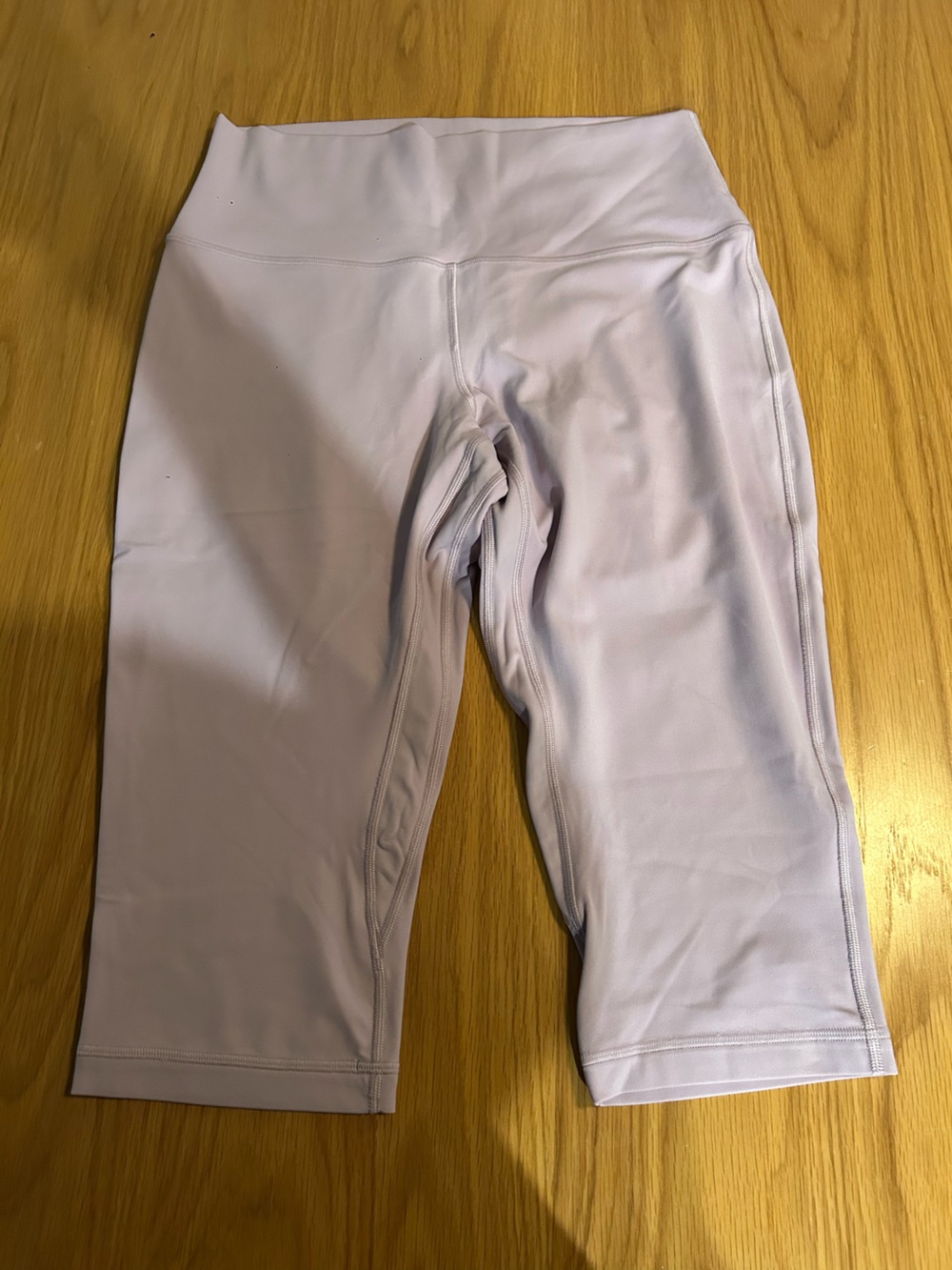 Lululemon Align High-Rise Crop 17" - Lilac Play Size 12 NWOT